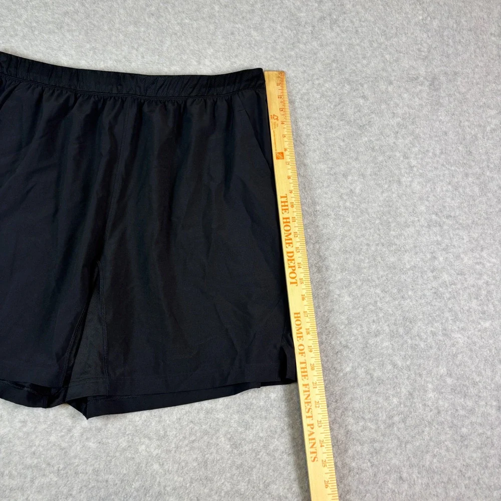 Adidas Rutgers Scarlet Knights Mens Black Athletic Training Shorts Size‎ 2XL New